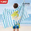 Toalla de Baño para Niños, Toalla de Natación, Absorbente, Secado Rápido, Toalla de Baño Estampada, Poncho para Niños, Toalla de Playa, Bata de Baño, Portátil e Impermeable