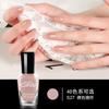 Esmalte de uñas Oris para mujer, esmalte de uñas transparente de verano despegable para uñas de los pies-39