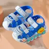 Sandalias para bebé niño para verano, sandalias de plástico para niña a prueba de orina, con suela suave y antideslizante para niños pequeños de 0 a 1-2-3 años