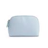 Bolsa de Cosméticos de Cuero PU Bolsa de Almacenamiento Bolso de Mano Semi-Circular Cruzado para Viaje Bolsa de Artículos de Tocador Impermeable Comercio Exterior En Stock