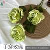 26 Años de Materiales Florales Serie Verde, Arreglos Florales para Boda en el Bosque, Arreglos Florales, Flores Artificiales, Decoración de Pared de Flores Guía de Camino de Hotel Flores Artificiales
