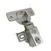 Bisagra panel lateral estrecho puerta de gabinete 35 Taza Bisagra de brazo corto americano Acero inoxidable Bisagra hidráulica Bisagra con amortiguador de amortiguación