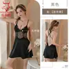 Pijama sexy original nuevo otoño hogar tirantes camisón viento de deseo puro seda helada fino cómodo falda de tirantes 2172
