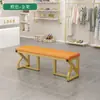 Banqueta Longa Bolsa Macia Banco Banco para Trocar Sapatos Doméstico Banco no Fim da Cama Vestiário Academia Loja de Roupas Banco de Sofá Xi Jin