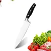 Conjunto de facas de aço inoxidável de cinco peças, conjunto de facas de cozinha forjadas, faca do chef, faca de pão, combinação de facas de frutas