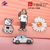 Fábrica de Insignias de Dibujos Animados de Gama Alta Long Zhiyu Insignia Personalizada con Forma de Animación Broche Publicitario Personalizado