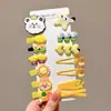 Pinza para el Cabello Estilo Coreano para Bebé, Pinza para Flequillo de Niños, Pinza Lateral para el Cabello, Pinza para la Frente de Niña, Adorno para la Cabeza y Accesorios para el Cabello Lindos