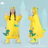 Capas de Chuva Atacado Personalizadas para Meninos e Meninas, Crianças de Jardim de Infância, Alunos do Ensino Fundamental, Bebês, Ponchos de Chuva Grandes Compatíveis com Mochilas, Peça Única Impermeável