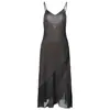 S-6XL tamanho grande europeu e americano sexy vestido de alça costurada Amazon AliExpress EBAY Fábrica de origem
