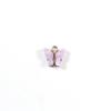 Parche de Resina Mariposa Colorida DIY Aleación Esmalte Accesorios para Joyería Accesorios para el Cabello Transfronterizos Llavero Colgante