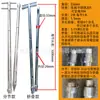 Muestreador Multifuncional de Doble Tubo del Fabricante Acero Inoxidable Polvo de Grano Partícula Alimento Cereal Maíz Sonda