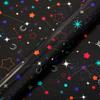 Papel de Regalo Nuevo Estampado de Constelaciones Cielo Estrellado Degradado Negro Flor de Estrella de Cinco Puntas Tienda de Flores Tienda de Regalos Empaque de Regalo DIY