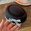 Ambiente Navideño Lazo Sombrero de Cereza Vestido de Noche para Mujer Accesorios para el Cabello Pasador Pasador Disfrazamiento Dulce Tocado