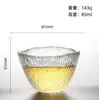 Decorar Xiangyuan Copo Mestre de Vidro Neve Primeira Japonesa Copo de Chá Gota Martelada Copo Único Artigos Domésticos Copo de Chá Conjunto de Chá Kung Fu