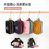 Bolsa de aseo deportiva Dopamine de Paul Frank para mujer, Bolso cruzado de nailon con bloques de color de gran capacidad, Bolso de mano