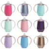 Criativa 12oz Aço Inoxidável 304 Alça Binaural Casca de Ovo Caneca de Escritório Portátil Caneca Térmica Atacado Transfronteiriço