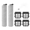 Compatible con accesorios para limpiador de pisos Tineco, incluyendo la serie Fuwan 1.0, juego completo de cepillo rodillo filtro, solución de limpieza y consumibles de filtro para limpiador de pisos