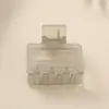 Clip de pinza de agarre cuadrado mate de material PS Guanyang pinza de pelo explosiva de Amazon transfronteriza con juego combinado