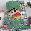 Manta Fofa do Crayon Shin Manta de Soneca para Crianças do Jardim de Infância Cobertor de Cama Dormitório de Estudante Cama Cama Manta de Cama Uso Duplo