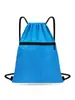 Mochila con Cordón con Logo Personalizado, Mochila Deportiva Unisex para Fitness, Bolsa Ligera de Baloncesto con Cremallera, Bolsita Portátil