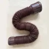 Tubo de Drenagem de Água da Chuva para Casa Estilo Villa com Cabeça Redonda Filtro Externo para Exterior Tubo de Drenagem de Extensão Saída de Calha Tubo de Drenagem Telescópico