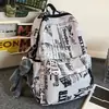 Mochila Escolar Nuevo Estilo Coreano Graffiti Estilo Ins Mochila Escolar Primaria Niño Mochila Escolar Gran Capacidad Mochila Escolar Sencilla