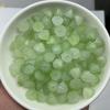 10mm Jade Sintético Lótus Acrílico Pétalas Bicolores Jade Sintético Folhas Pequenas Estilo Antigo Acessórios de Material para Pente
