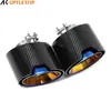 Adequado para Bmw G20 G21 320D 320I 330I Mp Fibra de Carbono Boca Final Tubo de Escape Bico Silenciador