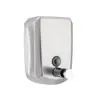 Dispensador de Jabón de Acero Inoxidable Baño Gel de Ducha Dispensador Manual sin Taladro Cocina Gran Capacidad Botella Depresora
