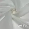 En Stock 1515 Tela de Organza Imitación Seda, Suave y Sedosa, Forro Mate, Bordado de Encaje, Tela Lolita