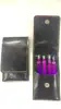 Set de 96 Piezas de Pinzas para Cejas Metalizadas con Spray de Cola Rosa, Cola Dorada, Cola Roja, Cola de Rosa y Degradado Azul