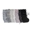 Calcetines Apilados Youjiaxiu para Mujer, Estilo Delgado de Primavera y Verano, Calcetines hasta la Pantorrilla con Lazo, Calcetines de Ballet Estilo Miu, Calcetines de Tubo Largo