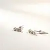 Nueva oferta especial: Pendientes de moda de acero inoxidable de lujo ligero personalizados, acero de titanio, alta calidad, conservan el color, versátiles, diseño unisex