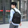 Mochila de Viagem Elegante e Simples para Homens e Mulheres, Leve e Versátil, Durável em Tecido Oxford para Estudantes, Bolsa para Computador Escolar