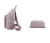 Bolso de mano de nailon RPET japonés y coreano para cosméticos, Bolso tote para viaje de negocios, Bolso de nailon RPET para mamá, Fábrica personalizada