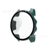 Funda Protectora Adecuada para Garmin Forerunner965 con Pantalla Integrada de PC y Cristal Templado, Funda para Reloj 265/165