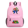 Mochila Escolar Unisex Casual para Viaje, Super Mario Star, Estudiante Joven, Transfronteriza