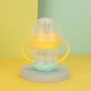 Vaso para bebé tipo pico de pato antigoteo con tapa y asa, vaso para beber para niños, vaso pico de pato, opcional multicolor