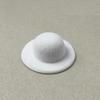 Materiales hechos a mano para manualidades sombrero pequeño joyería pequeña materias primas gorra desnuda decorativa pinza para el pelo gorra tela de lana gorra base para muñeca 7CM