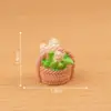 Casa de muñecas en miniatura, muebles de conejo pequeños, modelo eléctrico, accesorios DIY, decoración del hogar en miniatura, adornos en miniatura