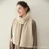 Estilo Nuevo Otoño e Invierno Bufanda Larga 100% Cachemira Gorro de Punto Unisex Calentador de Cuello Amigable con la Piel Bufanda de Cachemira