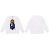 Suministro al por mayor de sudadera con cuello redondo de peso pesado de marca de moda de comercio exterior BAPE cabeza de mono, chaqueta de manga larga de tiburón, 13 sudaderas para hombre