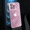 Película Colorida de Diamante Flash para Celular Apple 17 Adequada para Protetor de Tela iPhone 16 14Pro Fosco 15 Filme Traseiro Xsmax Adesivo 13