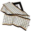 2022 Estilo Coreano Primavera e Outono Nova Temporada Moda Lenço de Seda Pequeno Feminino Fita Longa Lenço Decorativo Letra C Gravata Bolsa Fita Verão