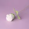 Taça de Vinho Acabada Cruzada Flor Rosa Buquê Artificial Flor Falsa Presente de Dia dos Namorados Decoração de Mesa de Centro para Sala de Estar Ornamento