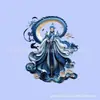 Nezha: Mercancía del Niño Demonio que Perturba el Mar imanes magnéticos de acrílico para refrigerador con Nezha, Ao Bing, Ao Guang y Ao Run del anime
