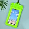 Bolsa Estanque para Celular com Airbag Flutuante Duplamente Selada à Prova d'Água para Derrapagem Praia PVC Transparente com Tela Sensível ao Toque Capa Estanque para Celular