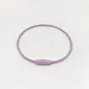 Anillo de alambre llavero anillo accesorios de joyería DIY pintura de color cable cuerda color caramelo colgante muñeco de dibujos animados