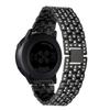 Adecuado para correa de reloj Samsung Huawei gt4 aleación Correa de Diamantes correa de reloj inteligente cinco cuentas 20mm22mm Diamante completo