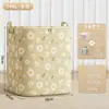 Bolsa de Armazenamento para Colcha Margarida Grande Capacidade Roupas Sazonais Saco de Embalagem para Mudança Algodão Colcha Roupas Bolsa de Embalagem Doméstica